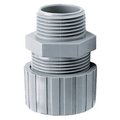 Hubbell Wiring Device-Kellems Kellems Wire Managent, Cord Connector, Non-Metallic, .62-.75", 1", Gray HBL10CM41S